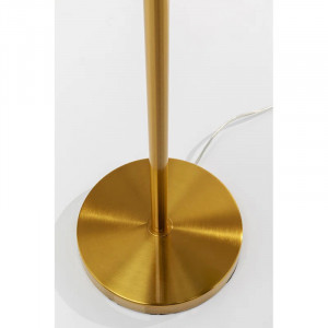 Lampadar KARE Design, metal/pene, auriu/verde, 165 x 65 x 65 cm