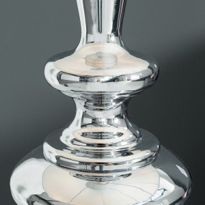 Lampadar Spera, alb/argintiu, 160 x 40 x 40 cm, 60w - Img 3