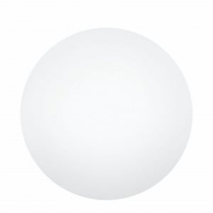 Lumina de exterior Diadema, plastic, alb, 25 x 25 x 25 cm