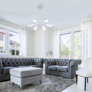 Lustra LED Rabalux Magnolia, 48W, alb