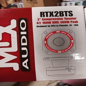 MTX RTX2BTs tweeter auto, 100W RMS/400W max, 4Ω, 94dB, bobina 25mm, raspuns 3500-23700Hz - Verificat A · Re-Bloom - Img 2