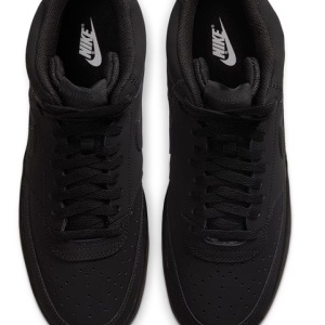 Nike, Pantofi sport mid-high Court Vision, Negru, 43, Resigilat, Grad A - Img 3