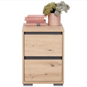 Noptiera CarryHome 40/55/48 cm, stejar