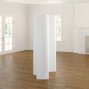 Paravan Staley, alb, 165 x 250 cm - Img 3