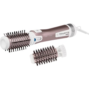Perie rotativa Rowenta Brush Activ' Premium Care CF9540F0, 1000W, 2 trepte, 2 viteze, ionizare, 2 perii, Cashmere Keratin, invelis ceramic, Roz, Resigilat, Grad A - Img 1