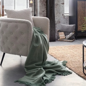 Pernă decorativă Cordi gri aprox. 45x45cm - Img 3