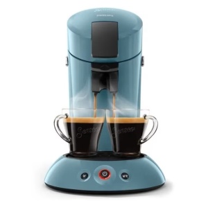 Philips Senseo Original HD6553/21 espressor cu capsule 1450W, rezervor 1.2L, albastru - Verificat A · Re-Bloom - Img 2