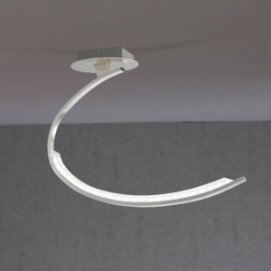 Plafoniera Centerville, LED, argintie, 14 x 65,5 cm, 9w - Img 2