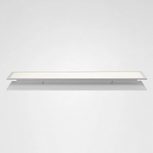 Plafoniera Gelora, LED, plastic/aluminiu, alb/argintiu, 120 x 30 x 5,2 cm - Img 2