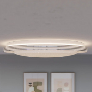 Plafoniera Mizuni, LED, RGB, metal/plastic, alb, 48 x 7,5 cm - Img 4