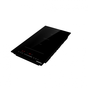 Plita incorporabila Heinner HBHI-M2ZB1FXTC, Inductie, 2 zone de gatit, Latime 30cm, Bridge, Boost, Control Touch, Timer, Sticla neagra - Img 3