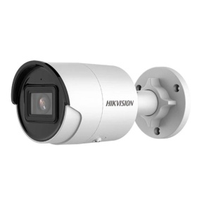 Produs Resigilat Camera supraveghere Hikvision IP bullet DS-2CD2083G2-IU(2.8mm), 8MP, Acusens - filtrarea alarmelor false dupa corpul uman si masini, microfon audio incorporat, senzor 1/2.8" Progressive Scan CMOS, rezolutie 3840 × 2160@20fps, iluminare Co