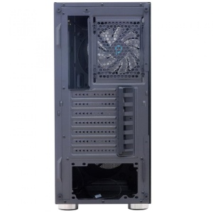 Produs Resigilat Carcasa Spacer Rainbow, ATX, MidTower, Gaming, fara sursa, sticla securizata, 4 x fan, USB 2.0 x 2, USB 3.0 x 1, mesh, fan controller (inclusiv RGB), telecomanda, â€žSPCS-GC-RAINBOWâ€ - Img 11