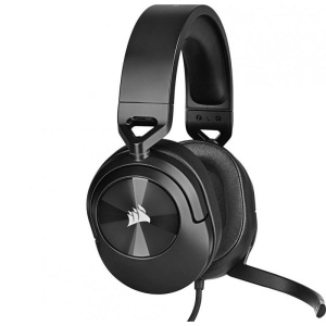 Produs Resigilat Casti cu microfon Corsair HS55 Surround 7.1, Multi-platform Gaming and Mobile, 20Hz-20KHz, 32ohm, 114db, driver 50mm, negru