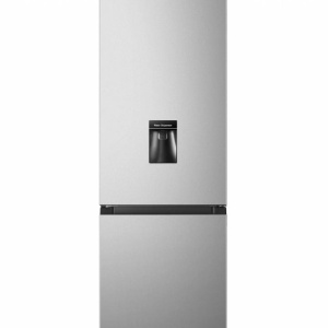 Produs Resigilat Combina frigorifica Heinner HC-HS268SWDE++, clasa energetica: E, capacitate totala: 268L, capacitate frigider: 197L, capacitate congelator: 71L, dozator de apa, control mecanic cu termostat ajustabil, lumina LED, 3 rafturi sticla frigider