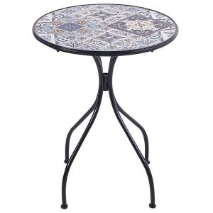 Produs Resigilat Masa bistro Re-Bloom Civita, fier/ceramica, 60x60x75 cm, 2 persoane, multicolor - Verificat A