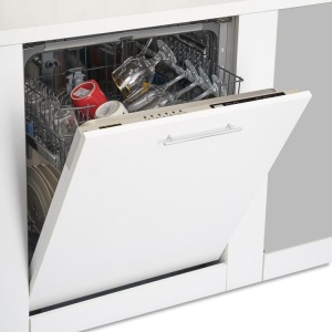 Produs Resigilat Masina de spalat vase incorporabila Heinner HDW-BI6613IE++, clasa energetica E, 13 seturi, control electronic, display LED, 6 programe de spalare, 59.8 x 55 x 82 cm