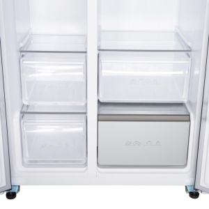 Produs Resigilat Side by Side HEINNER HSBS-HM592NFDXWDE++, No Frost, 592 l, Class E, Water dispenser, Inox anthracite - Img 4