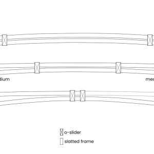 Produs Resigilat Somiera cu sipci Re-Bloom Vouziers, 80x200 cm, 30 lamele, lemn fag/mesteacan, 100 kg, maro - Verificat A - Img 4