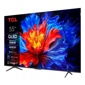 Produs Resigilat Televizor TCL QLED 55P8K, 139 cm, Smart Google TV, 4K Ultra HD, Clasa F, 144Hz, Onkyo - Img 3