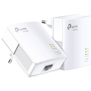 Produs Resigilat TP-Link Kit AV1000 Powerline Gigabit, Standarde si protocoale: HomePlug AV2, HomePlug AV, IEEE 1901, IEEE 802.3, IEEE 802.3u, IEEE 802.3ab, interfata: 1 x Gigabit Ethernet Port, Aria de acoperire: 300m circuit electric.
