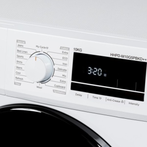 Produs Resigilat USCATOR DE RUFE CU POMPA DE CALDURA HEINNER HHPD-M9G5PBKD++, CAPACITATE INCARCARE 9KG, CLASA ENERGETICA D, 16 PROGRAME DE USCARE, DISPLAY LED, PROGRAM RAPID CAMASI, FUNCTIE START INTARZIAT, FUNCTIE ANTI-SIFONARE, LUMINA CUVA, SELECTOR NIV - Img 3