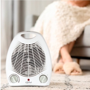 RESIGILAT - Aeroterma Gallet H 500, 2 niveluri de putere 1000 W/2000 W, termostat, alb - Img 3