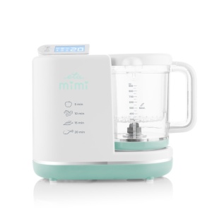 RESIGILAT - Aparat de gatit cu aburi pentru bebelusi 6 in 1 ETA MIMI 4306 90000, 700 W, 2 trepte de viteza, 0.9 litri, tritan fara BPA, LCD - Img 4