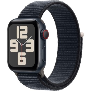 RESIGILAT Apple Watch SE 2nd Gen, Cellular, 40mm Midnight Aluminum Case with Midnight Sport Loop