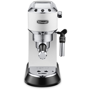 RESIGILAT Espressor manual DeLonghi Dedica Style EC 685, 1300 W, 15 Bar, 1.1 l, Slim, Alb