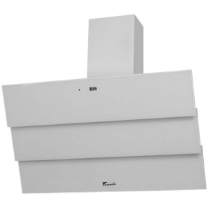 RESIGILAT Hota Decorativa Tornado Megas 1200-90 LED, clasa A, 1 motor Turbo, latime 90 cm, 4 viteze, absorbtie 1200 m3/ora, filtru anti-grasimi aluminiu 5 straturi, Alb