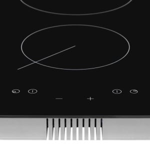 RESIGILAT Plita Incorporabila Akpo PKA 30 830/2, Inductie, 3000w, 2 zone de gatit, 30cm, Negru - Img 4