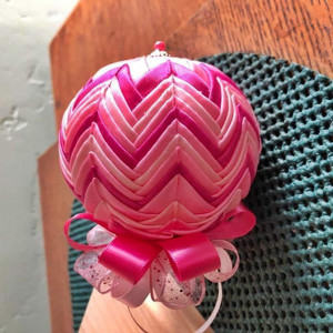 Rola de panglica Filan, poliester, roz, 16 mm x 45,7 m