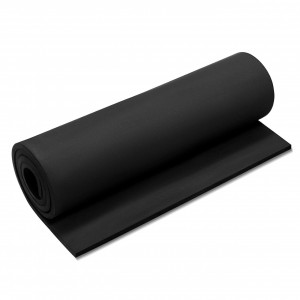 Rola de spuma Eva pentru proiecte DIY MEARCOOH, negru, 99 X 35 x 0,8 cm