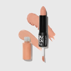 Ruj și Creion Contur CTZN Nudiversal Lip Duo 2 Bali, 5 ml + 1.2 g
