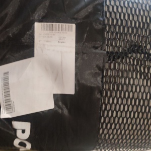 Saltea pentru antrenament si husa de protectie, pentru yoga, fitness, aerobic, pilates, exercitii la sol, POWRX, Antiderapant, 183x60 cm, Gri, Resigilat, Grad A - Img 4