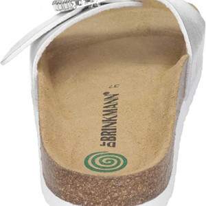 Sandale plate pentru femei Dr. Brinkmann 700043-42, gri, marimea 42 - Img 5