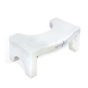 Scaun pentru toaleta Squat-n-Go, alb, 40x9x25 cm, Resigilat, Grad A - Img 1