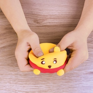 Set Air Clay cu argila usoara pentru modelaj Lovin - 6 culori - Squishy Hero - Squiny Pooh - Img 3