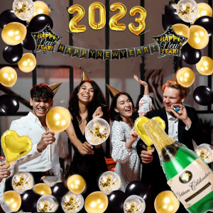 Set aniversar LovYiu, 2023, folie/latex, multicolor, 37 piese - Img 2