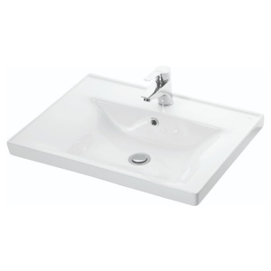 Set Baza, lavoar baie GN0541 cu sertare si oglinda Celine - 60 cm alb - Img 4