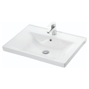 Set Baza, lavoar baie GN0541 cu usi si oglinda Celine - 60 cm alb - Img 2