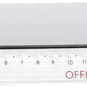 Set de 12 benzi dublu adezive cu velcro IHKFILAN, nailon, alb, 3 x 20 cm