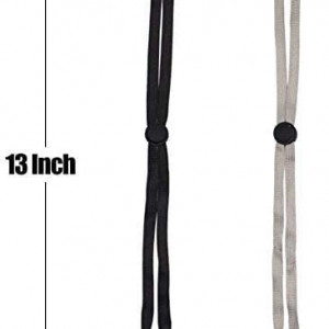 Set de 12 snururi pentru masti KAVAVO, poliester, multicolor, 33 cm - Img 7