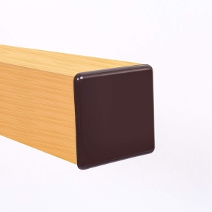 Set de 16 glisoare pentru mobilier Ezprotekt, EVA/pasla/plastic, maro, 64 mm