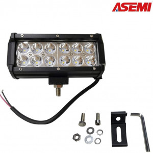 Set de 2 bare LED pentru masina ASEMI, otel inoxidabil/sticla, negru, 16,2 x 8 x 6 cm - Img 6