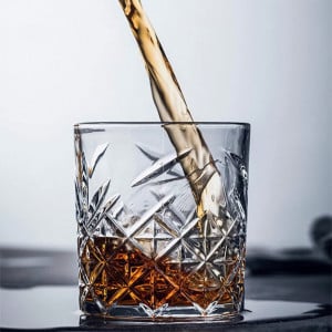 Set de 2 pahare pentru whisky SkySnow, sticla, transparent, 8,5 x 9 cm, 340 ml - Img 6