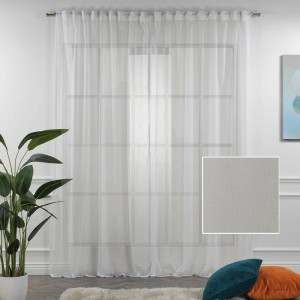 Set de 2 perdele Lilijan Home & Curtain, poliester, bej, 140 x 350 cm