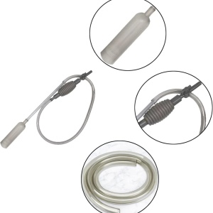 Set de 2 pompe manuale pentru acvariu Xinlie, plastic, gri, 170 cm