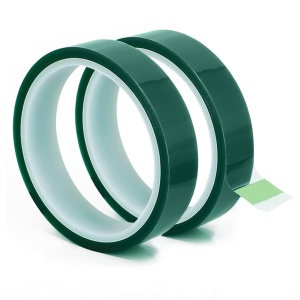 Set de 2 role de banda de transfer termic pentru imprimare Modixun, vinil, verde, 3 m x 20 mm 